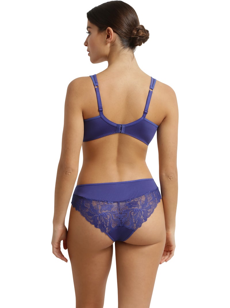 Soutien-gorge emboîtant dentelle Generous Essentiel Violet clair - Kiabi