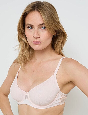 Soutien-gorge emboitant dentelle Gwen - RougeGorge Lingerie
