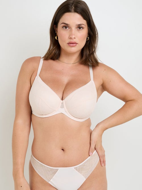 Soutien-gorge emboitant dentelle Gwen - RougeGorge Lingerie - Kiabi