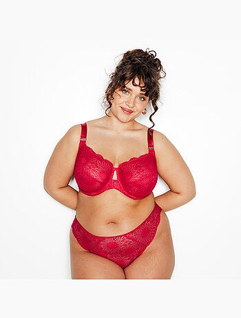 Soutien-gorge emboitant dentelle Isma - RougeGorge Lingerie