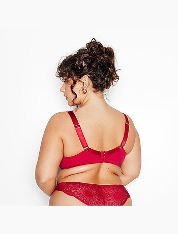 Soutien-gorge emboitant dentelle Isma - RougeGorge Lingerie