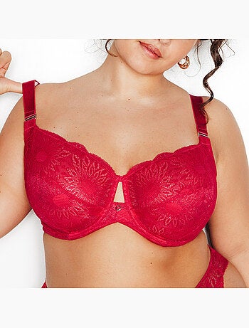 Soutien-gorge emboitant dentelle Isma - RougeGorge Lingerie