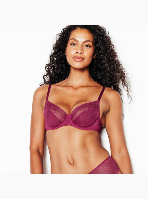 Soutien-gorge emboitant dentelle janice - rougegorge lingerie - Kiabi Soutien-gorge emboitant dentelle janice - rougegorge lingerie - Kiabi