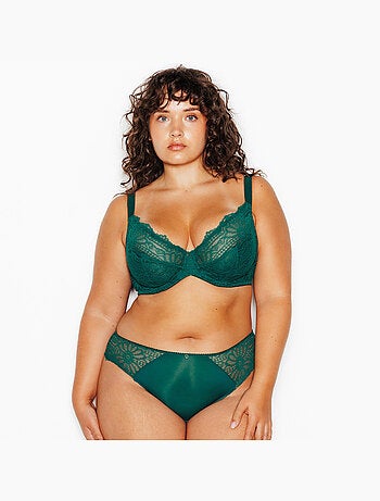 Soutien-gorge emboitant dentelle jannel - rougegorge lingerie