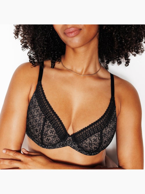 Soutien-gorge emboitant dentelle sweet - rougegorge lingerie - Kiabi