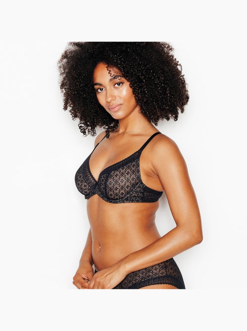 Soutien-gorge emboitant dentelle sweet - rougegorge lingerie - Kiabi