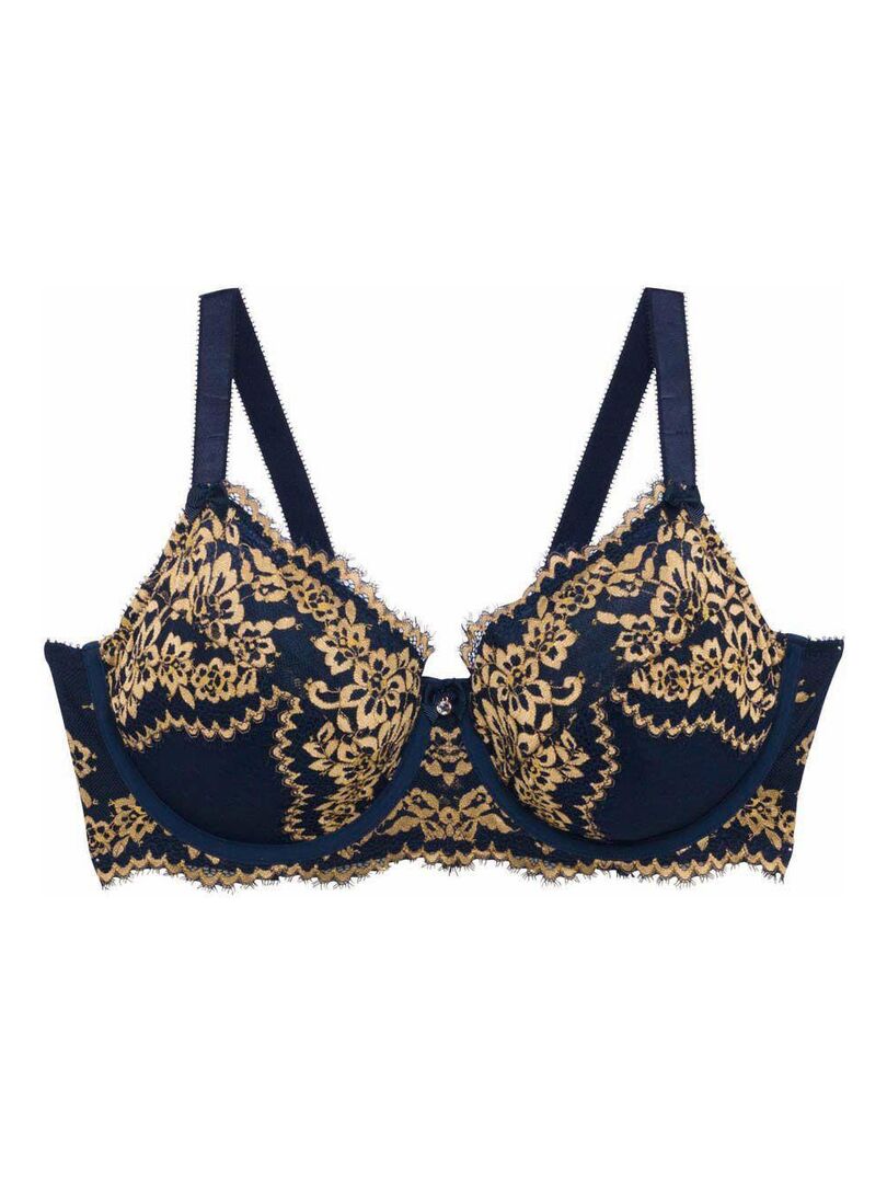 emboîtant ELEGANCE Brigitte Bardot Bleu Kiabi 37.00€
