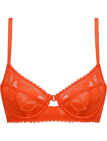 Soutien-gorge emboîtant en dentelle Art Flower