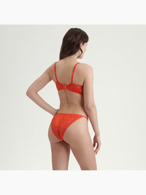 Soutien-gorge emboîtant en dentelle Art Flower - Kiabi