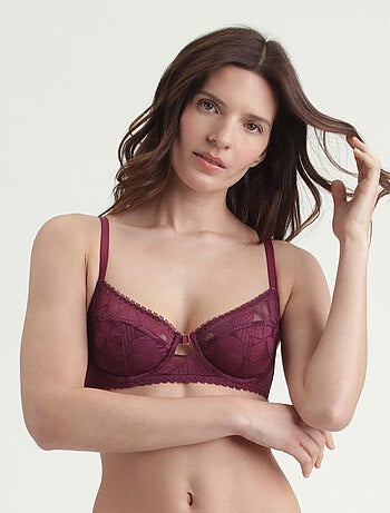 Soutien-gorge emboîtant en dentelle Art Flower