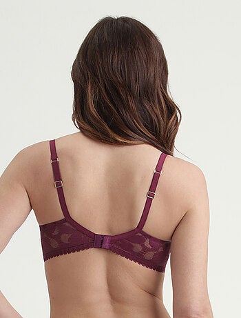 Soutien-gorge emboîtant en dentelle Art Flower