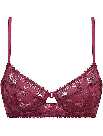 Soutien-gorge emboîtant en dentelle Art Flower