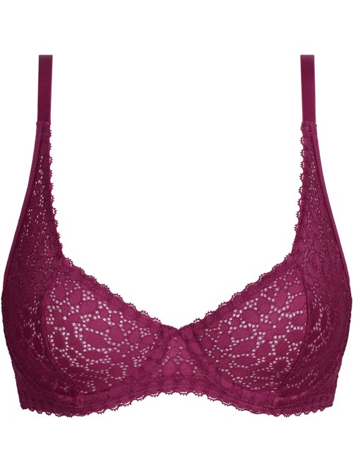 Soutien-gorge emboîtant en dentelle avec armatures Daily Dentelle - Kiabi