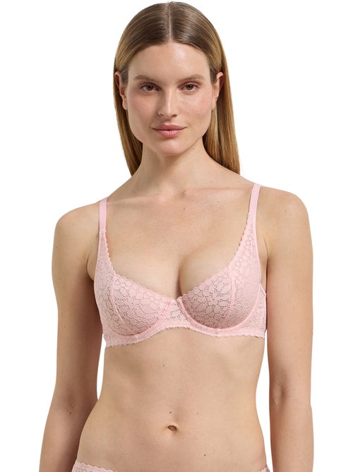 Soutien-gorge emboîtant en dentelle avec armatures Daily Dentelle - Kiabi Soutien-gorge emboîtant en dentelle avec armatures Daily Dentelle - Kiabi