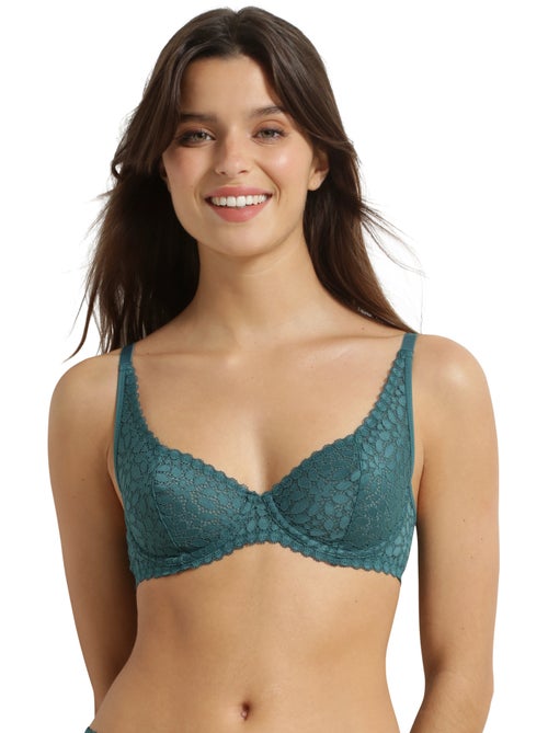 Soutien-gorge emboîtant en dentelle avec armatures Daily Dentelle - Kiabi Soutien-gorge emboîtant en dentelle avec armatures Daily Dentelle - Kiabi