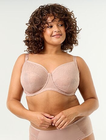 Soutien-gorge emboitant en dentelle