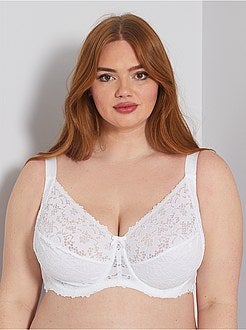 Soutien gorge emboîtant en dentelle - Kiabi