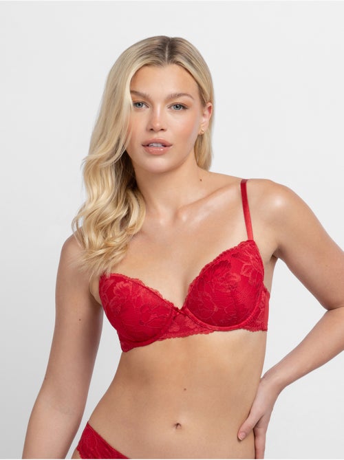 Soutien-gorge emboîtant en dentelle Dorina - Kiabi