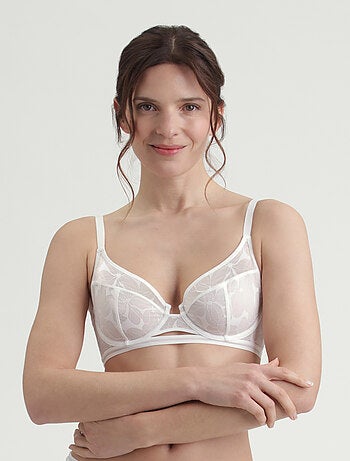 Soutien-gorge emboîtant en dentelle florale Bloom