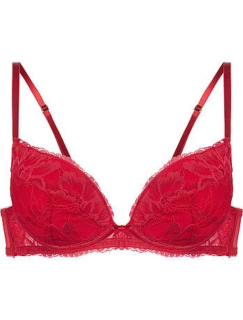 Soutien-gorge emboîtant en dentelle push-up Doria
