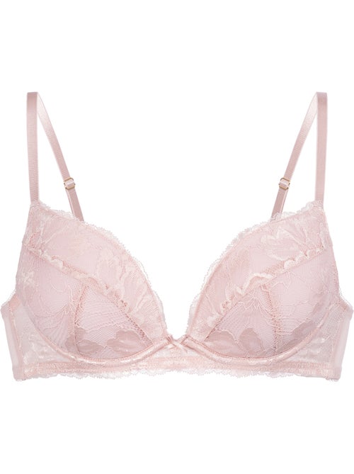 Soutien-gorge emboîtant en dentelle push-up Dorina - Kiabi