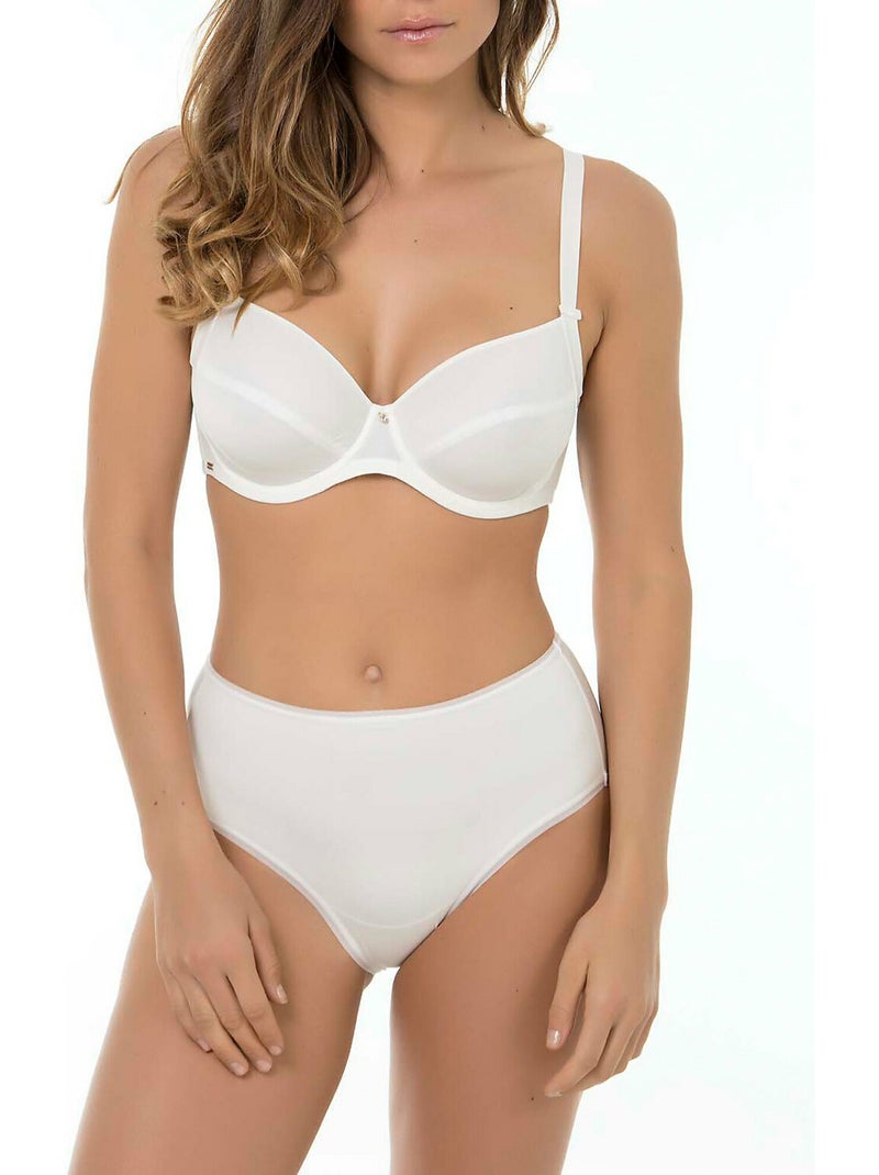 Soutien-gorge emboîtant etna Ecru - Kiabi