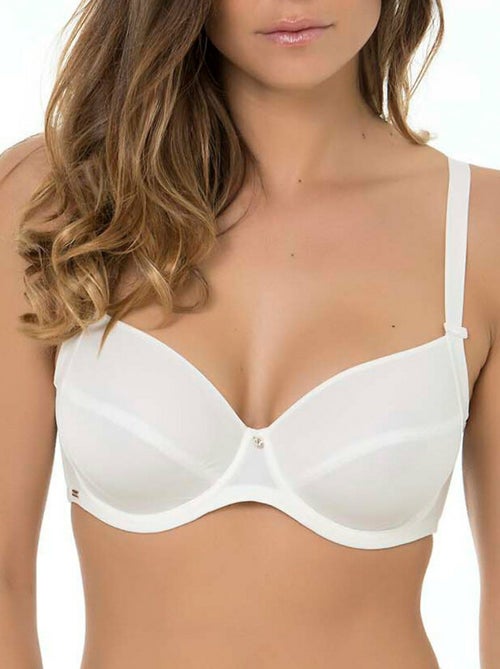 Soutien-gorge emboîtant Etna ivoire - Kiabi