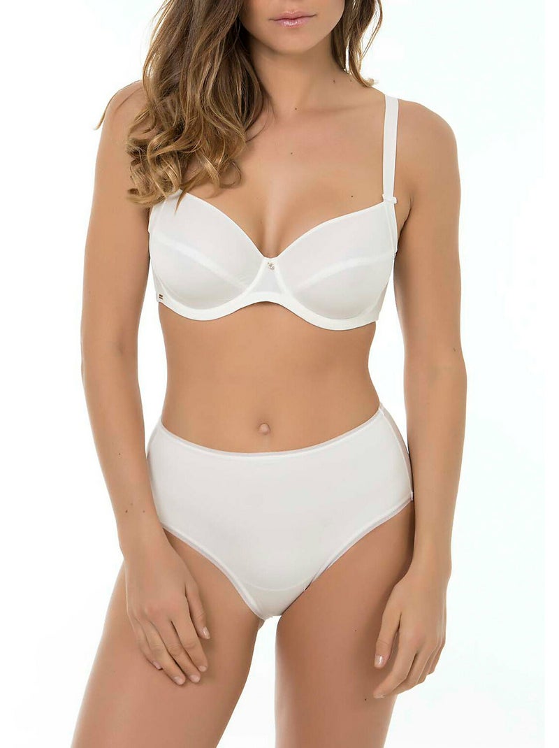 Soutien-gorge emboîtant Etna ivoire Ecru - Kiabi