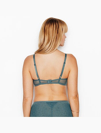 Soutien-gorge emboitant foulard Juliane - RougeGorge Lingerie
