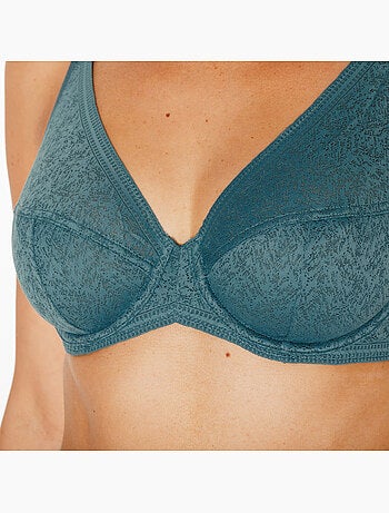 Soutien-gorge emboitant foulard Juliane - RougeGorge Lingerie