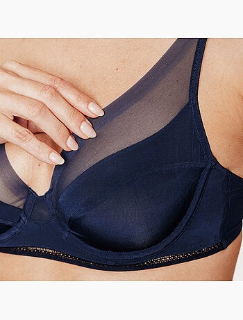 Soutien-gorge emboitant foulard microfibre Ginny - RougeGorge Lingerie