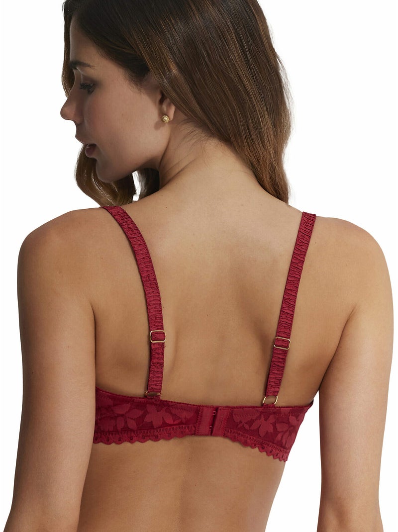 Soutien-gorge emboîtant Gabrielle Rouge - Kiabi