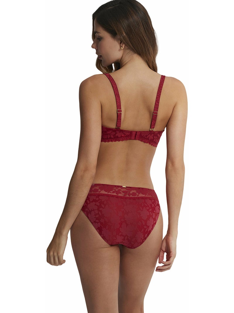 Soutien-gorge emboîtant Gabrielle Rouge - Kiabi