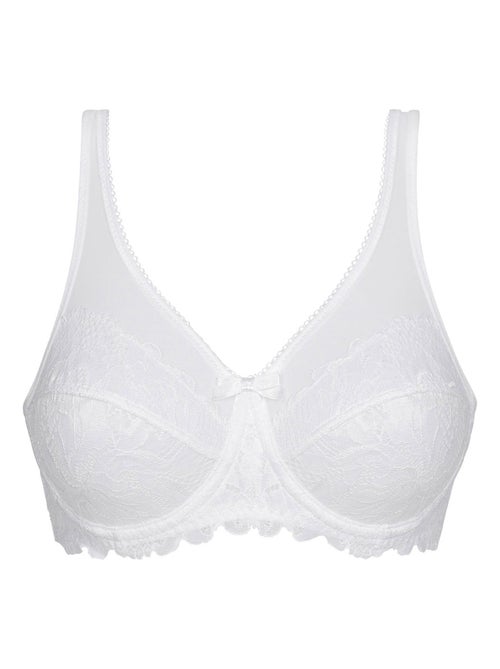 Soutien-gorge emboîtant Generous Essentiel dentelle florale - Kiabi