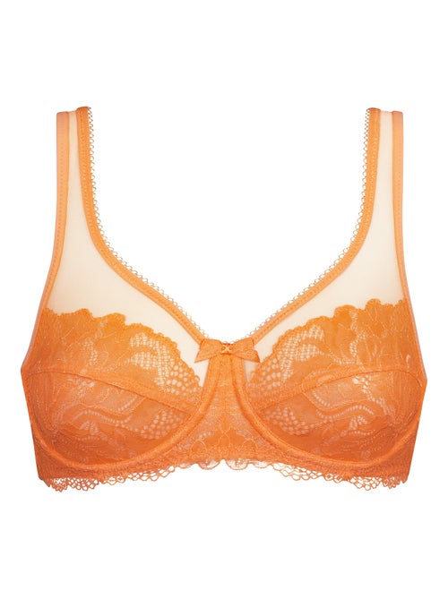 Soutien-gorge emboîtant Generous Essentiel dentelle florale - Kiabi Soutien-gorge emboîtant Generous Essentiel dentelle florale - Kiabi
