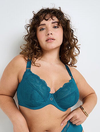 Soutien-gorge emboitant grande taille dent Deborah - RougeGorge Lingerie