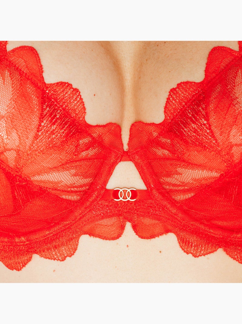 Soutien-gorge emboitant Grease - RougeGorge Lingerie Rouge - Kiabi
