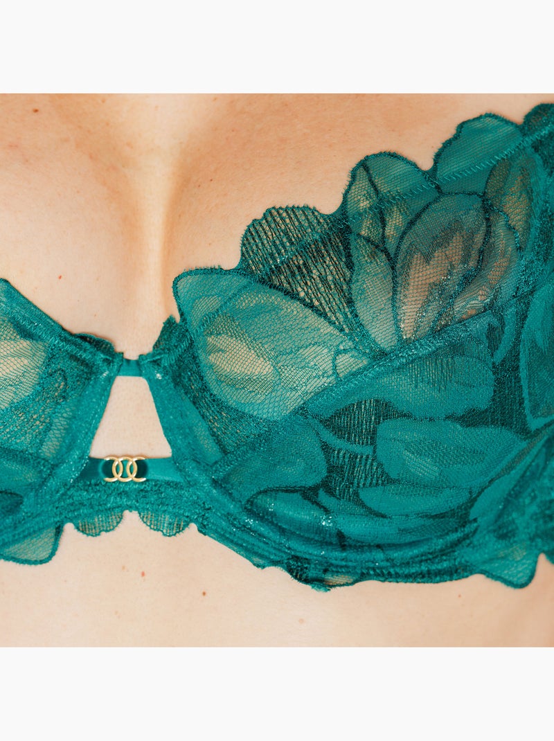 Soutien-gorge emboitant Grease - RougeGorge Lingerie Vert - Kiabi
