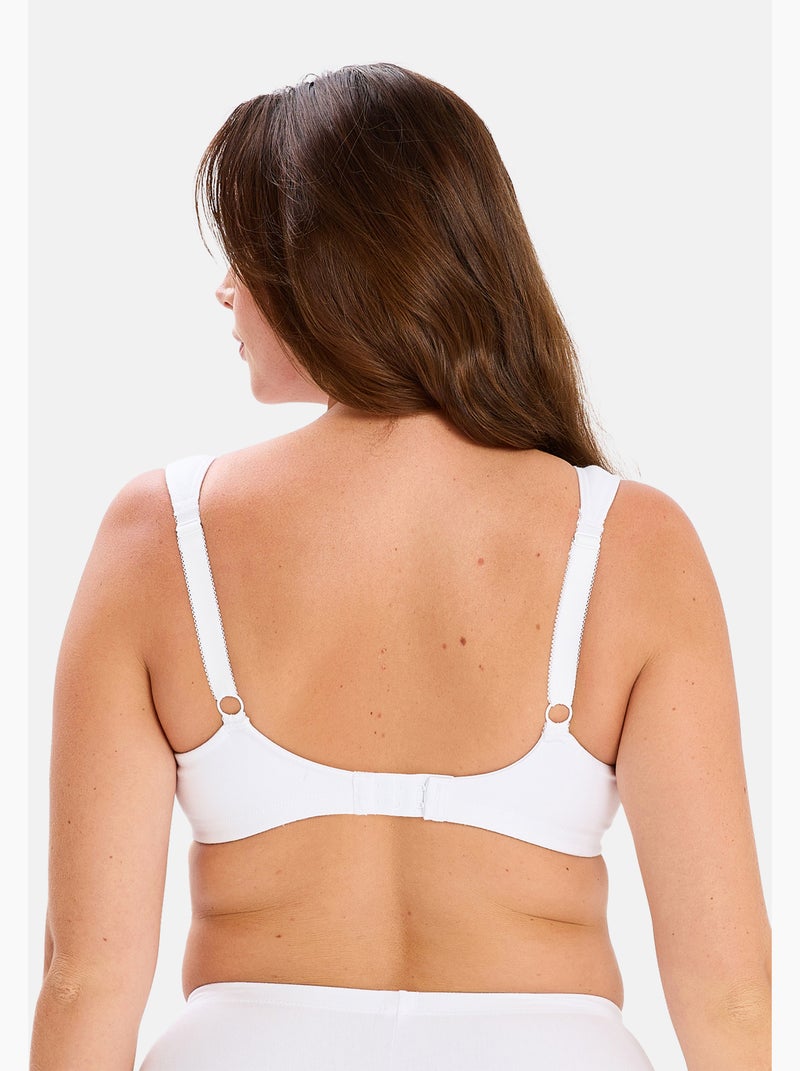 Soutien-gorge emboîtant jeanne sans complexe lingerie Blanc - Kiabi