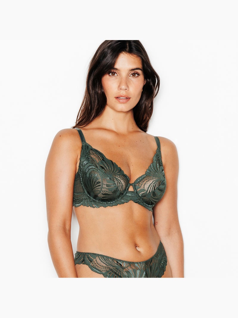 Soutien-gorge emboitant Jen - RougeGorge Lingerie Kaki - Kiabi