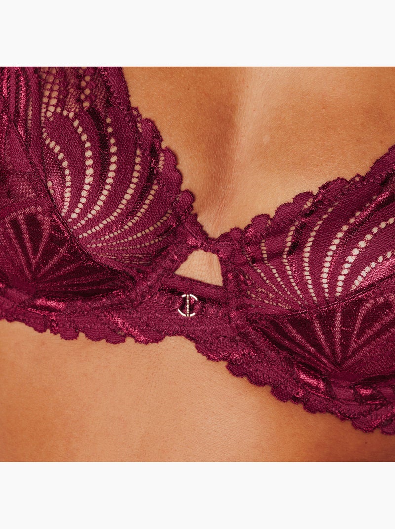 Soutien-gorge emboitant jen - rougegorge lingerie Rouge - Kiabi