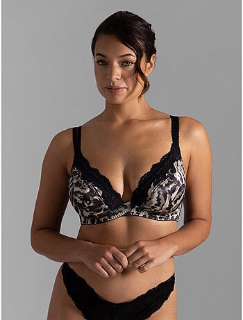 Soutien-gorge emboîtant léopard sans coques Origins Print
