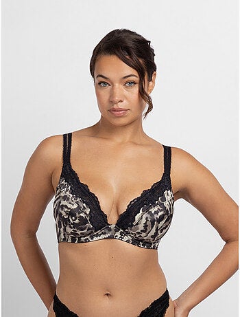 Soutien-gorge emboîtant léopard sans coques Origins Print