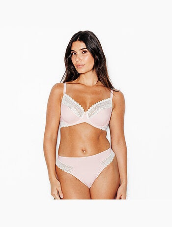 Soutien-gorge emboitant microfibre Douce - RougeGorge Lingerie