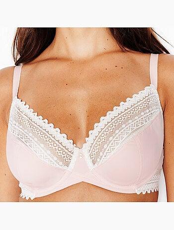 Soutien-gorge emboitant microfibre Douce - RougeGorge Lingerie