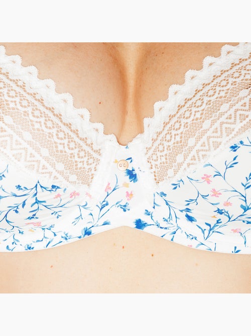 Soutien-gorge emboitant microfibre Douce - RougeGorge Lingerie - Kiabi