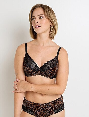 Soutien-gorge emboitant microfibre Douce - RougeGorge Lingerie