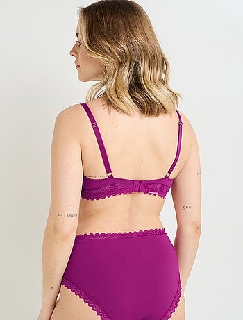 Soutien-gorge emboitant microfibre Douce - RougeGorge Lingerie
