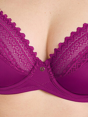 Soutien-gorge emboitant microfibre Douce - RougeGorge Lingerie
