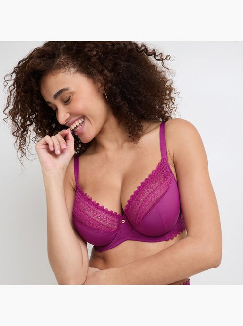 Soutien-gorge emboitant microfibre Douce - RougeGorge Lingerie - Kiabi
